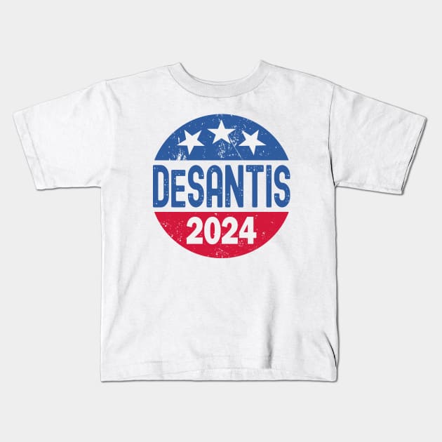 Ron DeSantis 2024 Kids T-Shirt by Etopix